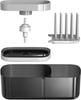 Kitchen Sink Soap Dispenser Sponge Rack Dish Cleaning Sponge Caddy Soap Dispenser