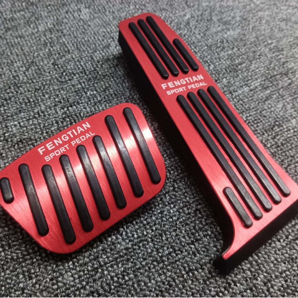 Pedály pro Toyota Wilfa/Elfa 2023 Plynový a brzdový Pedály akcelerátoru a brzdy z hliníkové slitiny pro úpravu interiéru Příslušenství