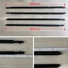 Chrome/Black 4Pcs Window Rubber Trim For Toyota Corolla 2008-2013 Weatherstrip Seal Strips Door Moulding Trim Glass 7573012300