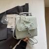Schoolbag Handsome Mijia Korean Style Beautiful Bow Backpack Women's 1011 New Gentle Cute Crossbody Commuter Single Shoulder Bag