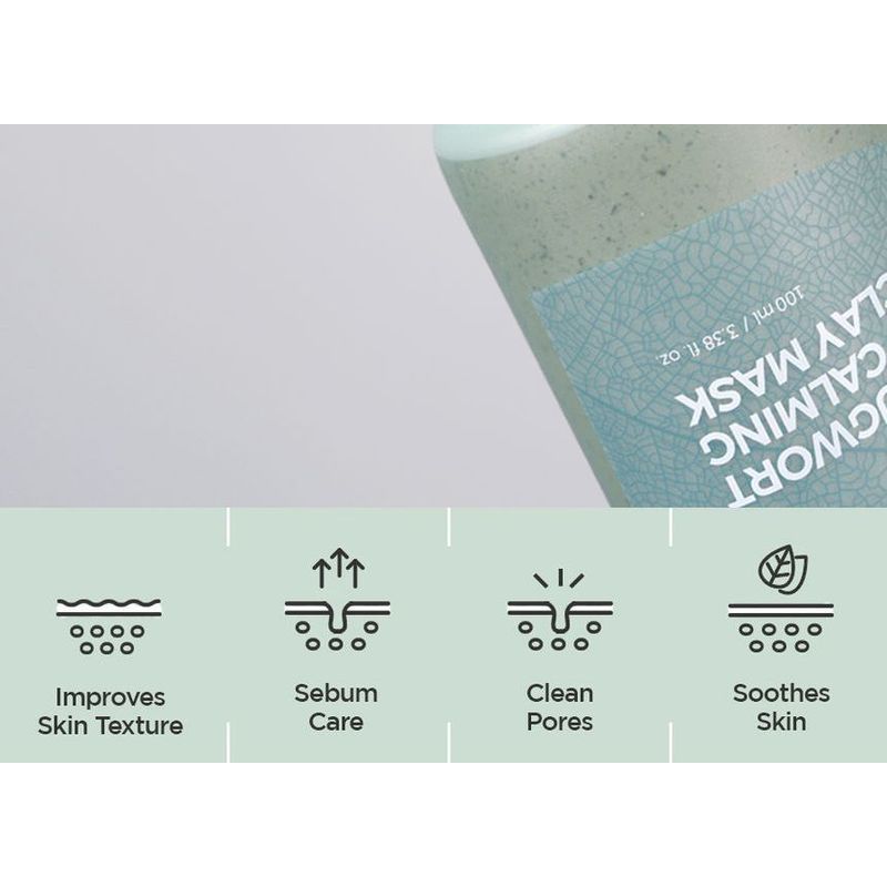 Isntree - Mugwort Calming Clay Mask Mini