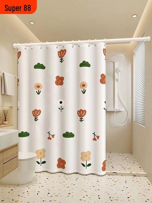 LIEI Polyester Shower Curtain