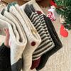 Cartoon Christmas Wool Socks For Kids Winter Thickening Warm Socks Piled Up With Cute Socks