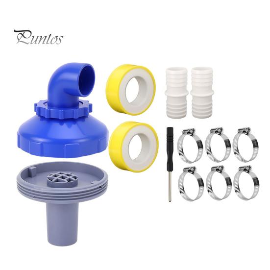 Swimming Pool Water Outlet 360 Degree Swivel Rotatable Jet Nozzle, Inlet Nozzle Fitting Easy Install Pools Return for Intex Spa Spout Replacement