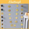 Multi-color Star Paper Garland Perfect For Making Your Event Shine Bright