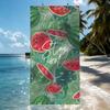Hello Summer Watermelon-Print Towel Quick Drying Beach Towels Are Suitable For Swimming Pools Camping Yoga And The Gym
