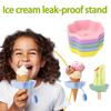 Kids Ice Popsicles Stands Food Grade Silicone Holder Portable Ice Popsicles Stand For Parties And Outdoor Use