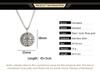 Dawapara Sigil of Lilith Necklace Seal Supernatural Amulet Stainless Steel Gothic Pagan Jewelry Religious Gift