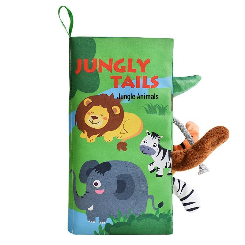 Cross-border Tear-Resistant Children's Cloth Book: Crinkle Paper Educational Toy for Early Childhood Development