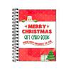 Christmas Gift Card Book Colorful Unique Gift Card Organizer Festive Party Decoration Holiday Surprise