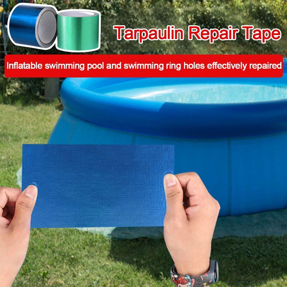 Nová vodotěsná opravná páska na plachty odolná proti UV záření odolná proti roztržení záplata na opravu stanu silná přilnavost voděodolná látková páska