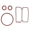 1Set Nitrile Rubber Cylinder Sleeve Kit Oil Free Cylinder Kit  for Mute Air Compressor Repair