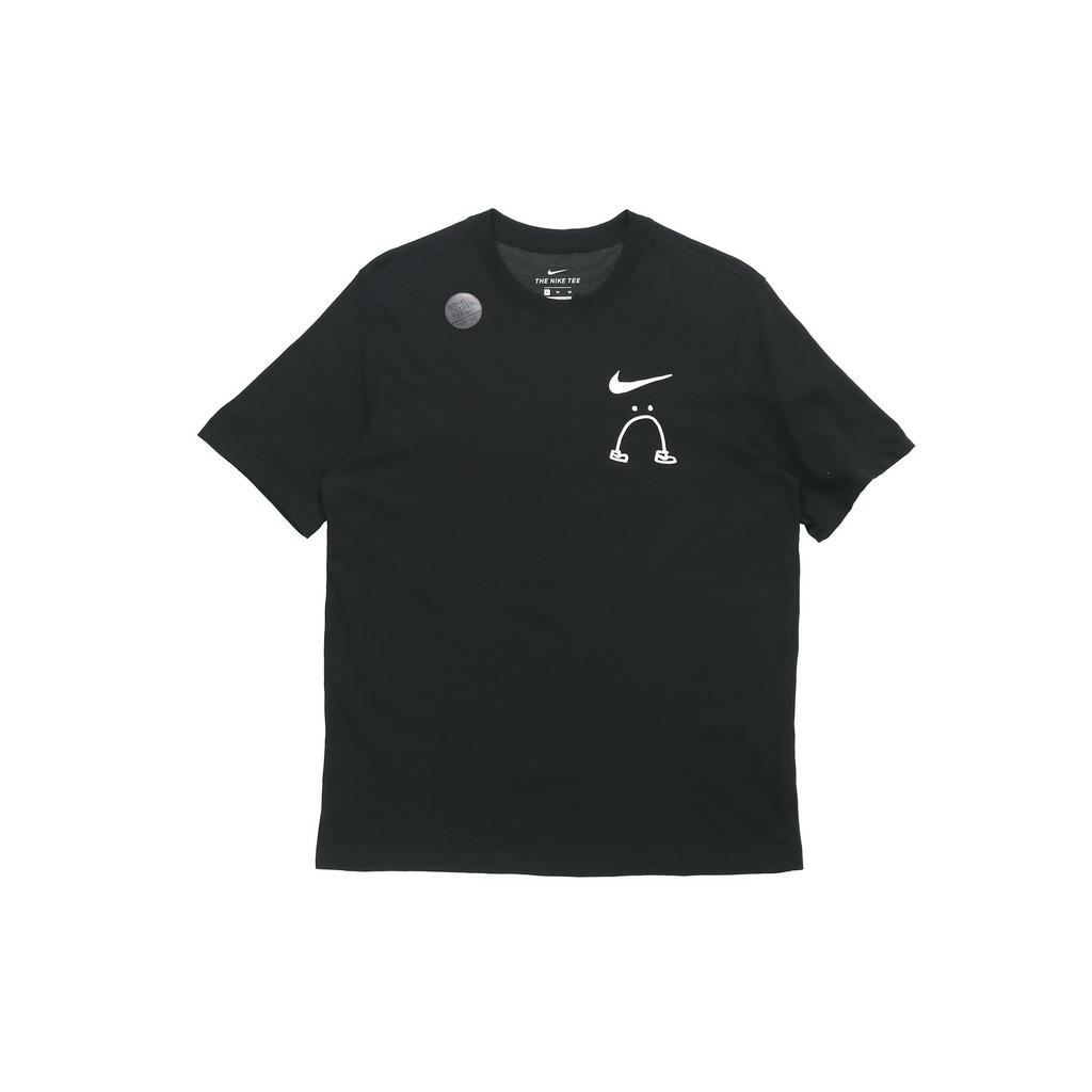 Nike T Shirts Men's Crew Neck Moderate Straight Fit AO0624-010