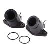 2 X Motorcycle Carb Intake Carburetor Interface Adapters For Yamaha XVS400 XVS650A