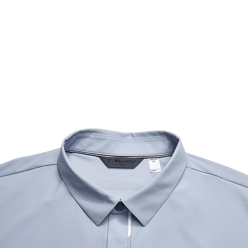 Fila Golf Series Fashion Simple Classic Trendy Personality Sports Casual Versatile Comfortable Knitted Short Sleeve Polo Shirt Men Tops A11M625111FBU
