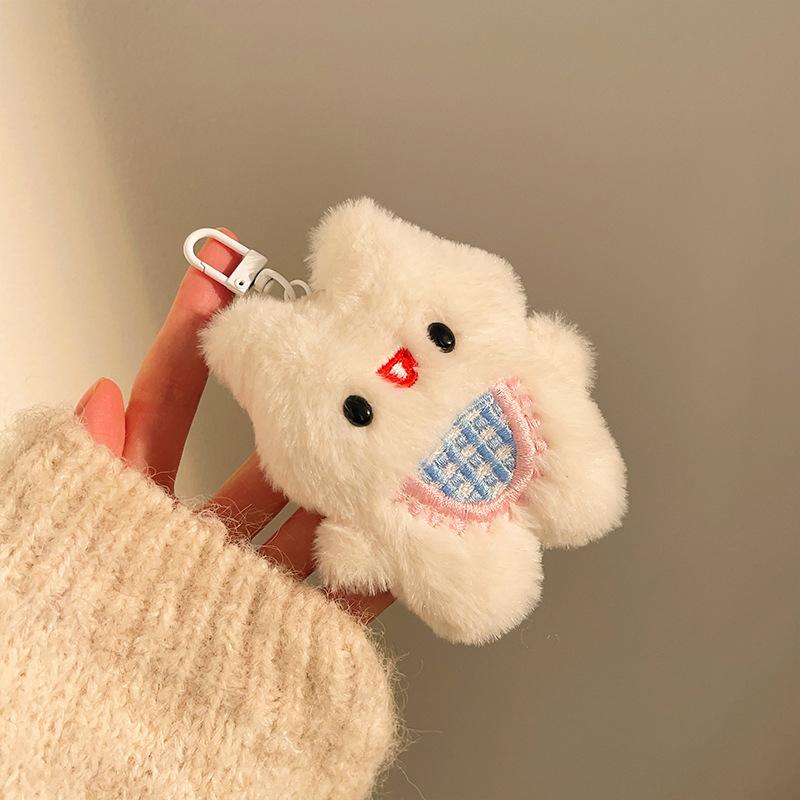 Cute Doll Pendulum Small Gift Pendant Ground Marketing Cartoon Keychain Plush Doll Backpack Bag Lanyard Accessories