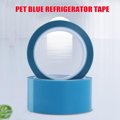 Blue Air Conditioner 50M Fixed Transport PET Adhesive Tape Installation