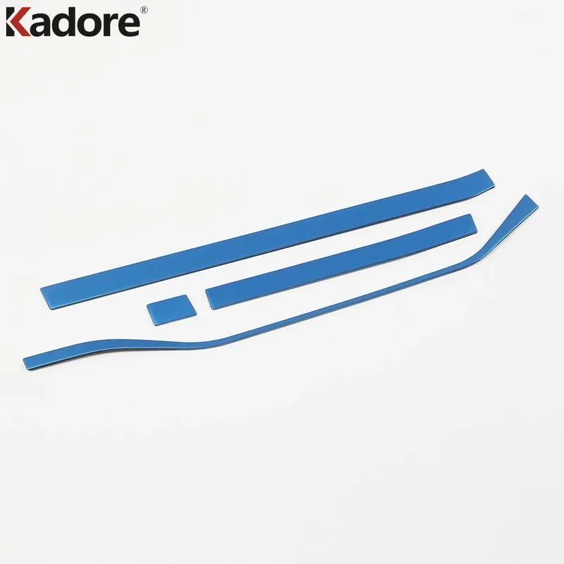 Car Dashboard Central Console Trim For Volkswagen VW T-Roc TROC 2017 2018     Stainless Interior Accessories