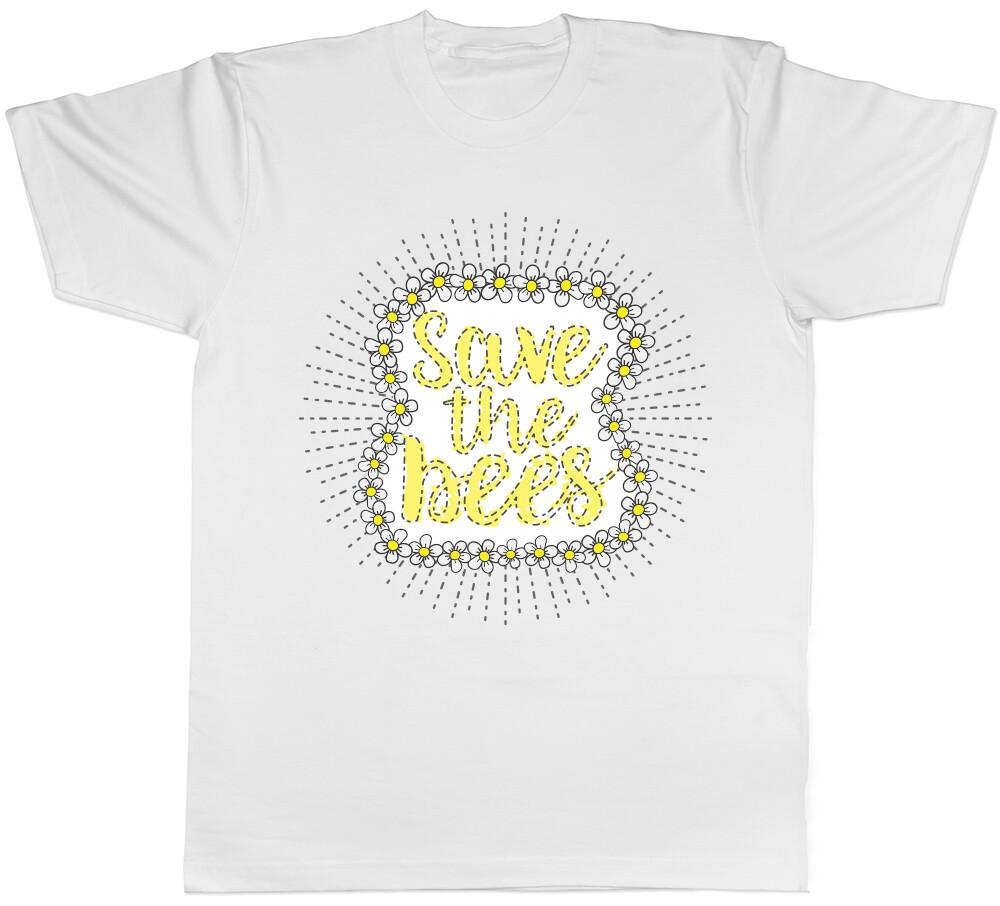 Save the Bees Mens T-Shirt M