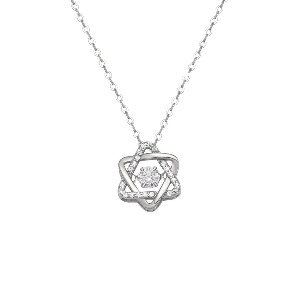 Agile Six Pointed Star Pendant, Niche High-end Design, Collarbone Pendant