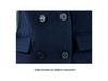Women's Double-Breasted Suit Set: Simple & Polished Long Sleeve Blazer for Autumn/Winter 2025 Professional Commute Workwear.