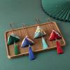 Handmade Zongzi Sachet with Tassel: Mugwort Mosquito Repellent Dragon Boat Festival Gift