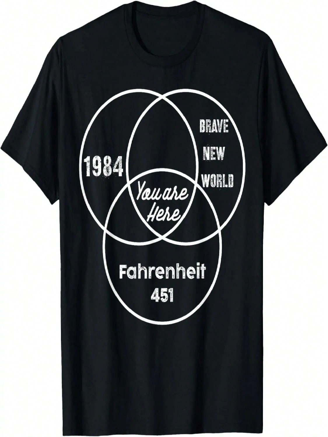 You Are Here 1984 Brave New World T-Shirt S разноцветный
