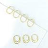 24Pcs Decorative Paper Clip Small Paperclips Metal File Clamp Book Marker Clips for Document Picture Photo Organization