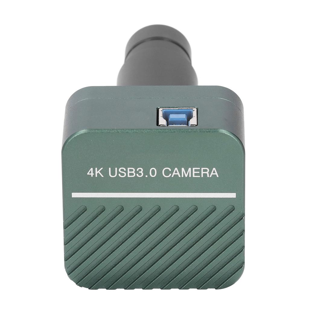 Electronic Microscope Camera 4K 8MP USB3.0 Electronic Digital Eyepiece with 0.5X Lens and 30mm 30.5m