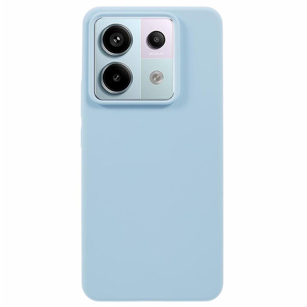 For Xiaomi Poco X6 5G/Redmi Note 13 Pro 5G Case Solid Color Liquid Silicone Phone Cover