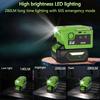 300W Multifunctional Inverter For GreenWorks GLB 40V Battery Power Inverter Adapter 120V/220-230V Power Bank With LED Light