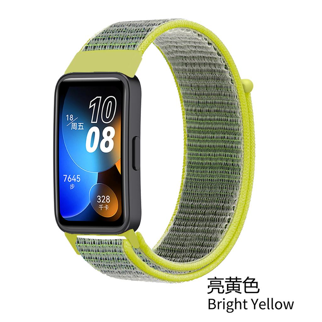 Nylon solo loop strap for Huawei Band 10 9 8 7 bracelet wristband replacement belt accessories Huawei band 10 breathable Correa