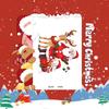 Popular Cartoon Christmas Temporary Tattoos for Kids - Cute Santa and Snowman Sticker Set