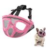 Training Muzzle for Short Snout Dogs - Drinkable Mesh Design
