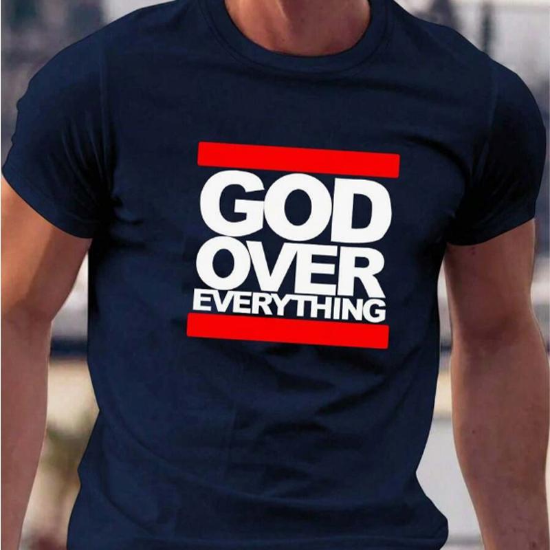 Новая летняя мужская модная футболка с индивидуальным принтом — фото 3