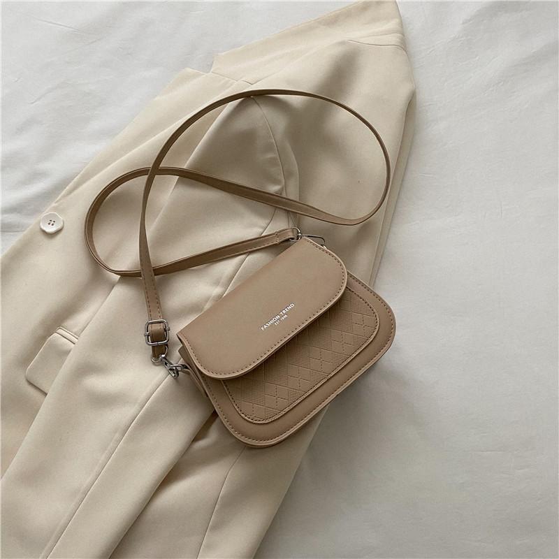Retro Fashion Square Box Bag Autumn Winter 2022 Trendy Urban Mini Purse