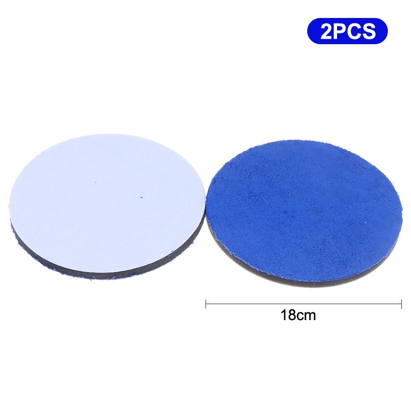 2Pcs 2/3/4/5/6/7Inch Microfiber Polishing Pad For Cars Body Polish Wax Buffer Pad Wash Cleaning Micro Fiber Polishing