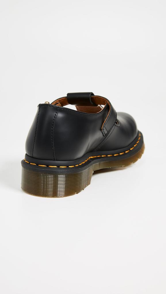 Řemínkové boty Polley Mary Jane Černé UK 4 [Dr. Martens] [CORE T-Bar Dámské (23 cm)