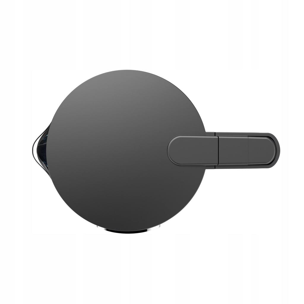 KeepWarm LED PURENO K100 black glass electric kettle with regulation