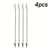 4 Pack Aluminum Dual Alligator Clip Stand, Flexible Holder, Cable Organizer, Mosquito Coil & Note Fixer, Durable Clamp For Office Home Lab