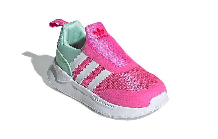 Adidas Originals ZX 360 Comfortable Breathable Low top Toddler Shoes Pink White Green Infant And Toddler FX4944