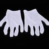12 Pairs Practical White Cotton Work Safety Glove for Coin Jewelry Silver Inspection Protection