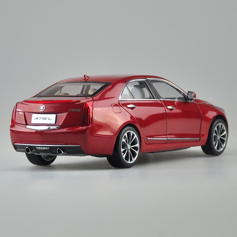 Flaw Diecast 1/18 Scale Cadillac Alloy Car Model ATS CADILLAC ATS-L Play Vehicles Toys for Boys Gift Original Box