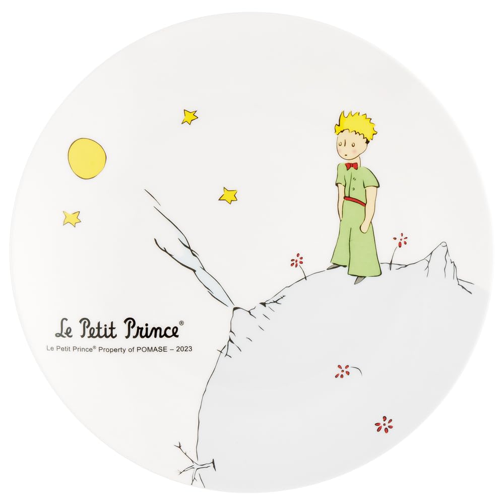 Skater Thin Melamine Stylish Character The Little Plate, 20cm, Design, Breakfast, Prince, MPL20P-A