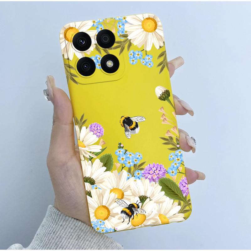For Huawei Honor X8a Case HonorX8a Soft TPU Silicone Cover Cute Cartoon Panda Phone Case For Honor X6a HonorX6a Plus Coque Funda