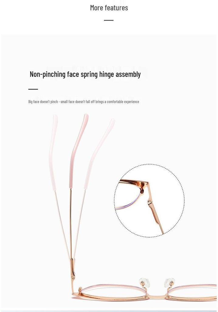 Trendy Cat Eye Glasses with Anti-blue Light & Myopia Options for Women
