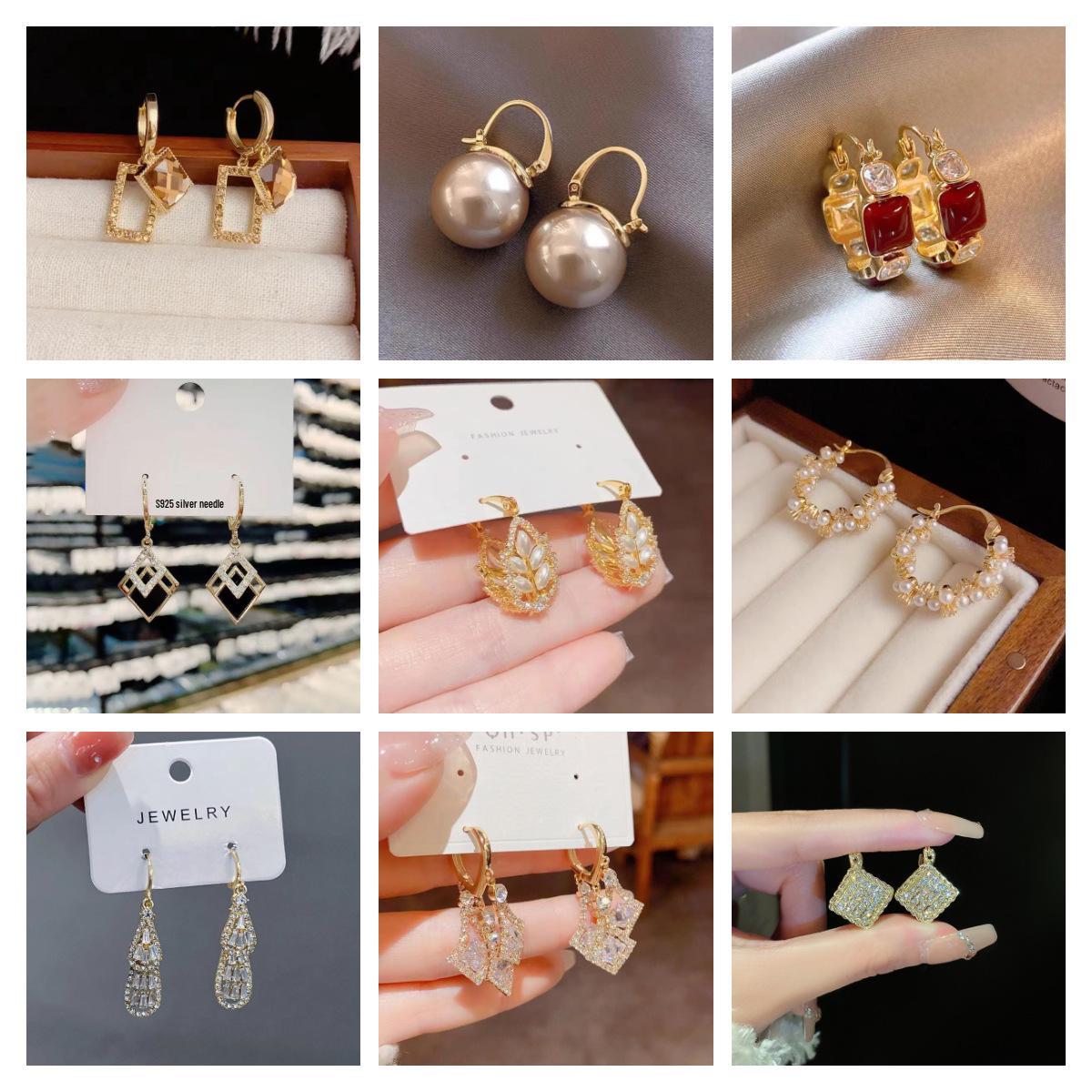 

Elegant Bowknot Tassel Ear Cuff Earrings with S925 Silver Needle
