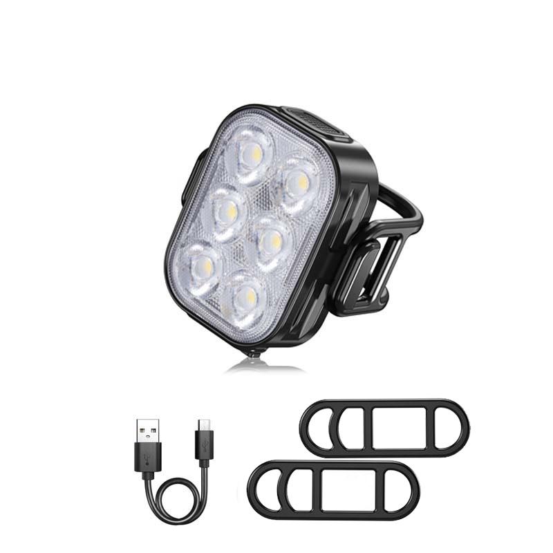 Bike Lights for Night Riding, Rechargeable Front Back Bicycle Lights, Waterproof IP65 Bike Headlight Tail Light LED Bike Lamp
