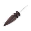 1pc Blackwood Wooden Leather Craft Edge Burnisher Pointed Head Tool