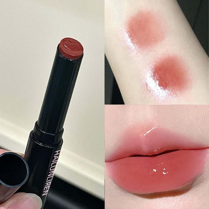 Solid Lip Gloss Mirror Finish Moisturizing Lip Balm Affordable Brightening Lip Tint For Students